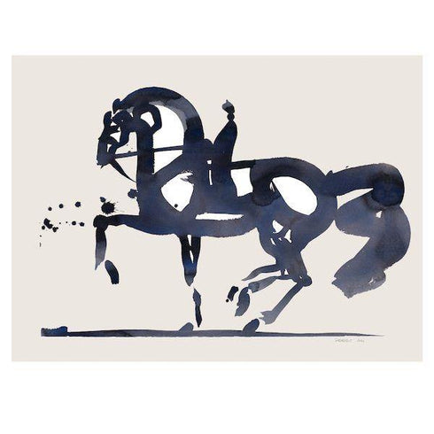 Peder Fredricson Folded Art Card - Dressage Dancer